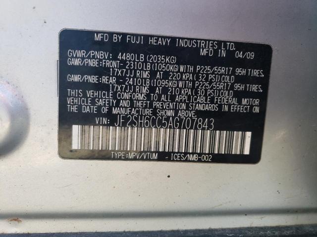 Photo 11 VIN: JF2SH6CC5AG707843 - SUBARU FORESTER 2 