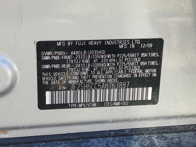 Photo 11 VIN: JF2SH6CC5AH763887 - SUBARU FORESTER 2 