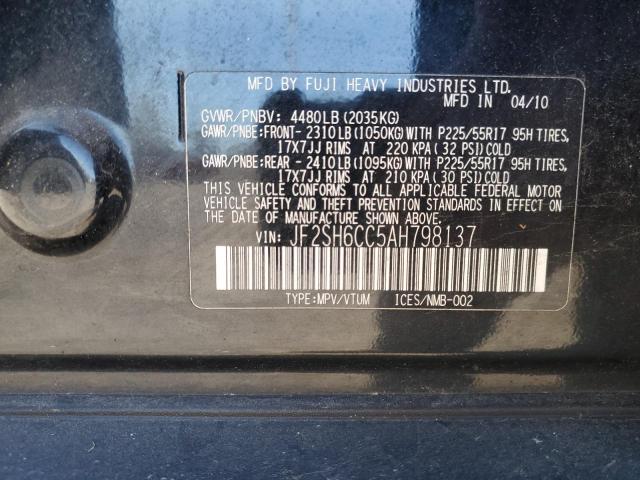 Photo 12 VIN: JF2SH6CC5AH798137 - SUBARU FORESTER 2 