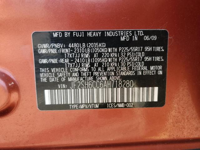 Photo 12 VIN: JF2SH6CC6AH718280 - SUBARU FORESTER 2 