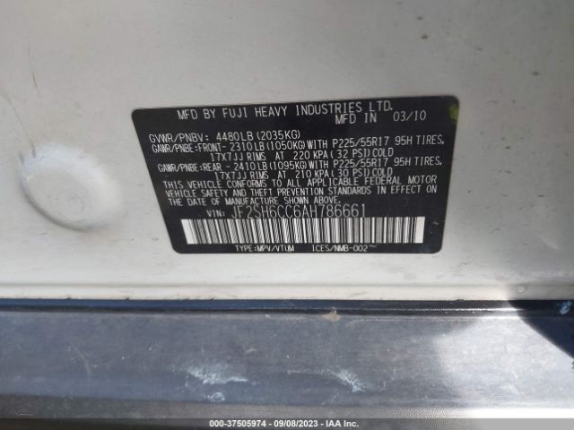 Photo 8 VIN: JF2SH6CC6AH786661 - SUBARU FORESTER 