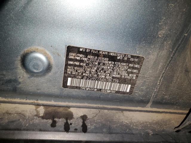 Photo 9 VIN: JF2SH6CC6AH786739 - SUBARU FORESTER 2 