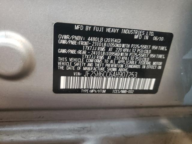 Photo 9 VIN: JF2SH6CC6AH907253 - SUBARU FORESTER 2 