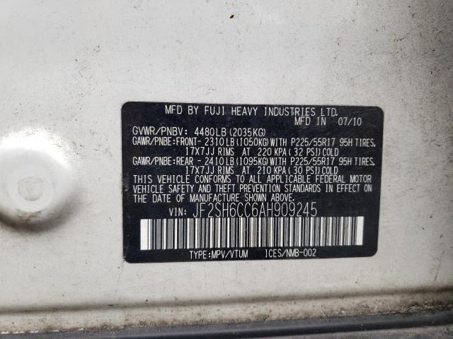 Photo 11 VIN: JF2SH6CC6AH909245 - SUBARU FORESTER 2 