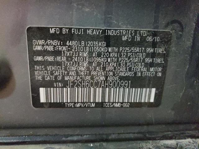 Photo 12 VIN: JF2SH6CC7AH900991 - SUBARU FORESTER 