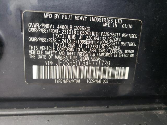 Photo 12 VIN: JF2SH6CC8AH771739 - SUBARU FORESTER 2 