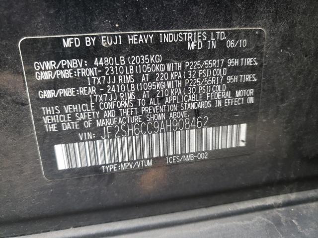 Photo 9 VIN: JF2SH6CC9AH908462 - SUBARU FORESTER 2 