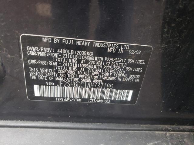 Photo 9 VIN: JF2SH6DC1AH737186 - SUBARU FORESTER 2 