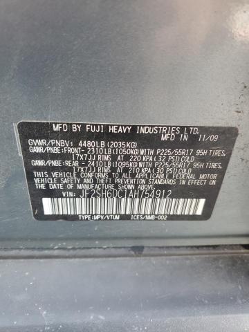 Photo 12 VIN: JF2SH6DC1AH754912 - SUBARU FORESTER 