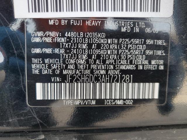 Photo 12 VIN: JF2SH6DC3AH721281 - SUBARU FORESTER 2 