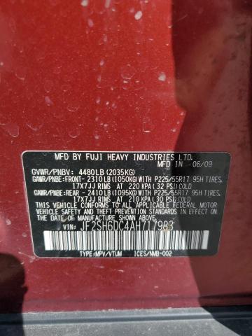 Photo 12 VIN: JF2SH6DC4AH717983 - SUBARU FORESTER 