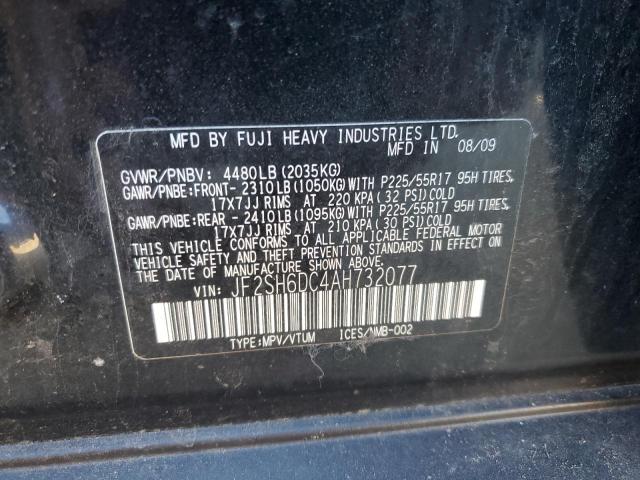 Photo 12 VIN: JF2SH6DC4AH732077 - SUBARU FORESTER 2 