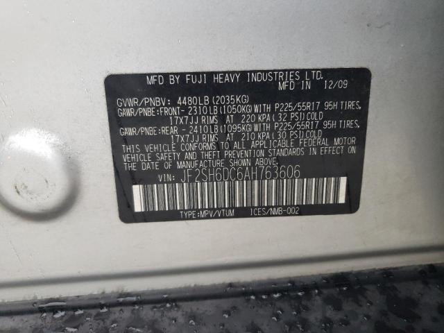 Photo 12 VIN: JF2SH6DC6AH763606 - SUBARU FORESTER 2 