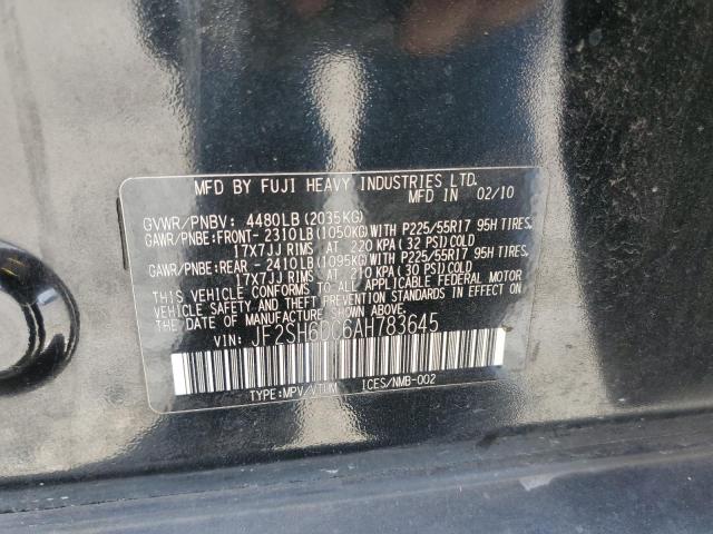 Photo 12 VIN: JF2SH6DC6AH783645 - SUBARU FORESTER 2 