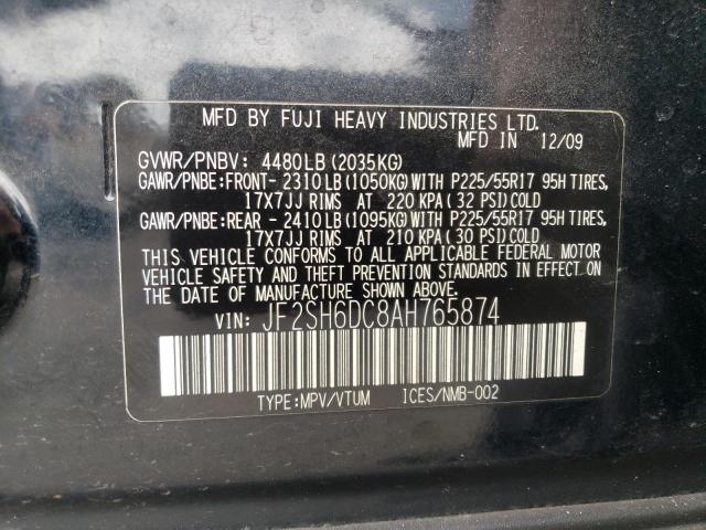 Photo 13 VIN: JF2SH6DC8AH765874 - SUBARU FORESTER 2 