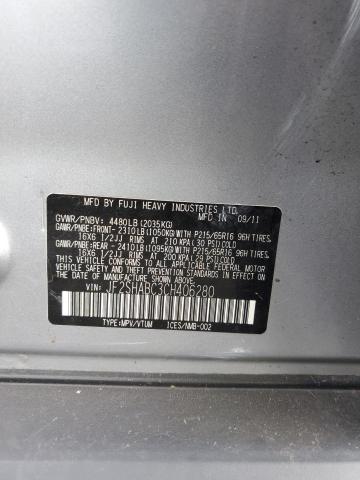 Photo 11 VIN: JF2SHABC3CH406280 - SUBARU FORESTER 2 