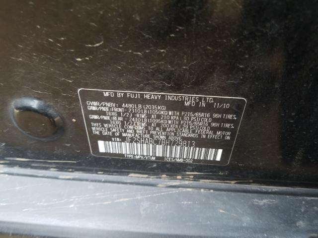 Photo 9 VIN: JF2SHABC7BH729813 - SUBARU FORESTER 2 