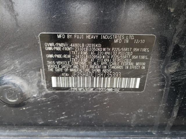 Photo 12 VIN: JF2SHADC1BH735393 - SUBARU FORESTER 2 