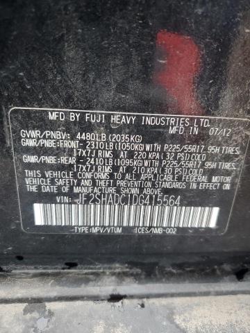 Photo 13 VIN: JF2SHADC1DG415564 - SUBARU FORESTER 2 