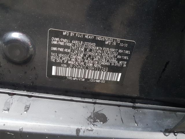 Photo 9 VIN: JF2SHADC3BH717249 - SUBARU FORESTER 2 