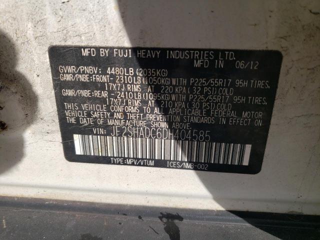 Photo 13 VIN: JF2SHADC6DH404585 - SUBARU FORESTER 