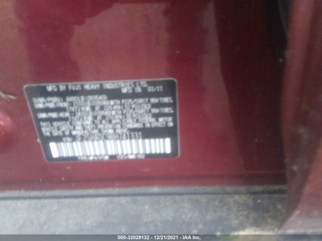 Photo 8 VIN: JF2SHADC9BH741331 - SUBARU FORESTER 