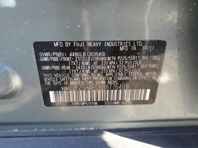 Photo 12 VIN: JF2SHAEC6BH776469 - SUBARU FORESTER L 