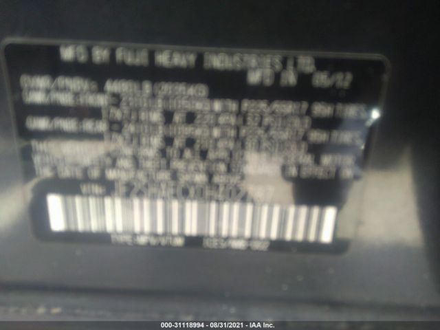 Photo 8 VIN: JF2SHAECXDH402787 - SUBARU FORESTER 