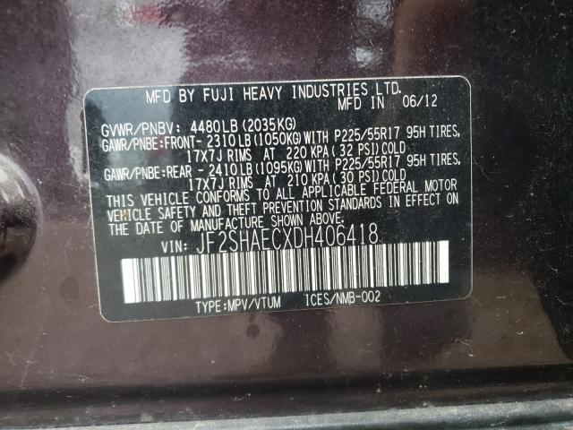 Photo 9 VIN: JF2SHAECXDH406418 - SUBARU FORESTER L 