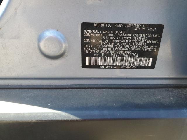 Photo 12 VIN: JF2SHAFC0CH406764 - SUBARU FORESTER L 