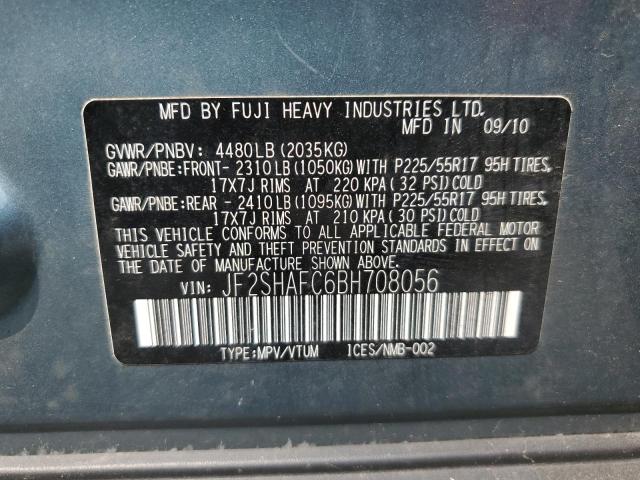 Photo 13 VIN: JF2SHAFC6BH708056 - SUBARU FORESTER L 