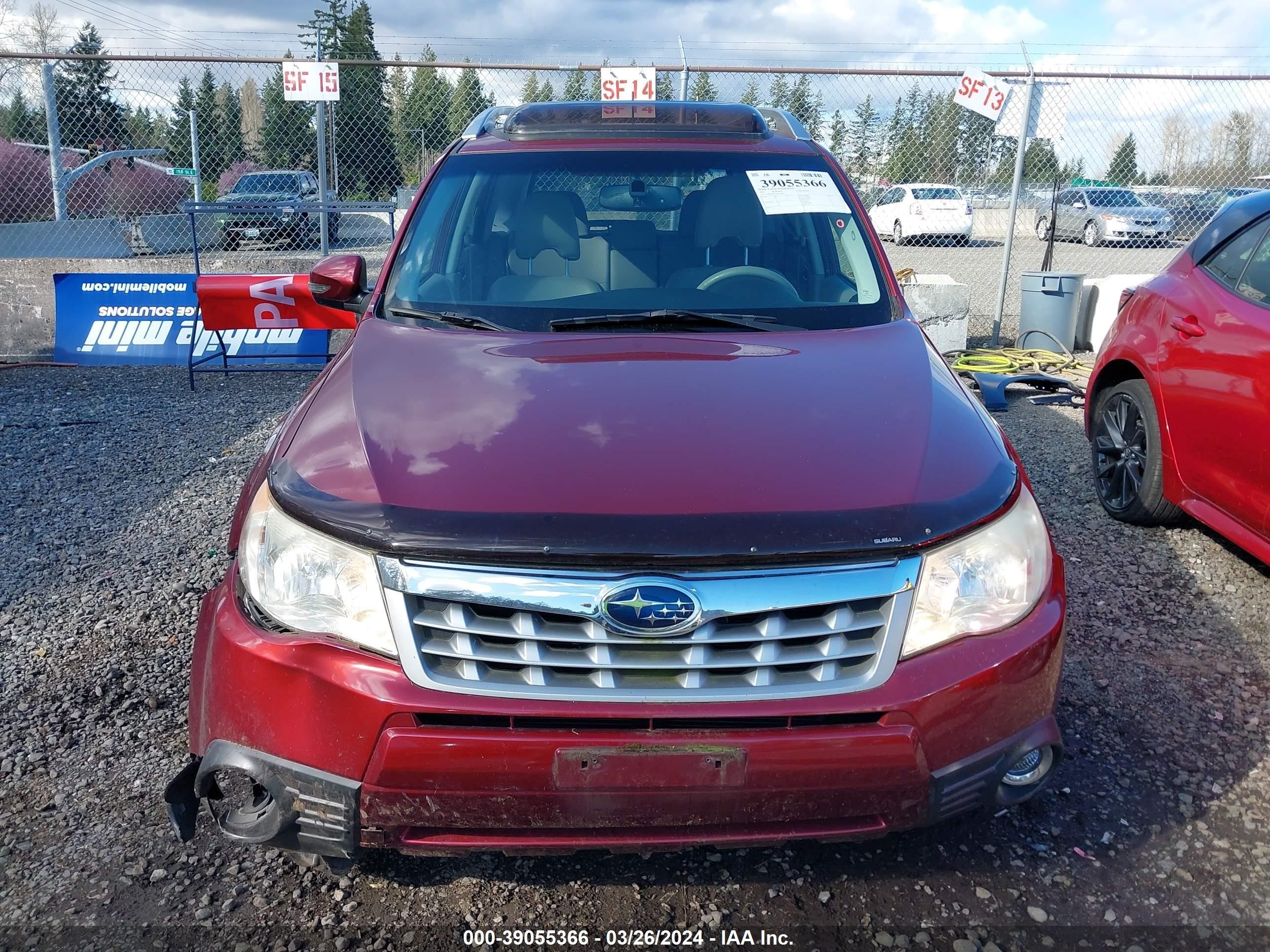 Photo 12 VIN: JF2SHAGC5BH760065 - SUBARU FORESTER 