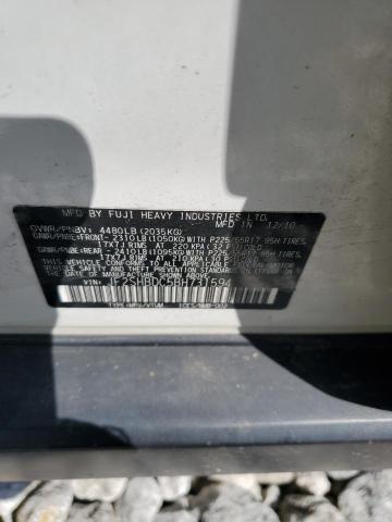 Photo 12 VIN: JF2SHBDC5BH731594 - SUBARU FORESTER 