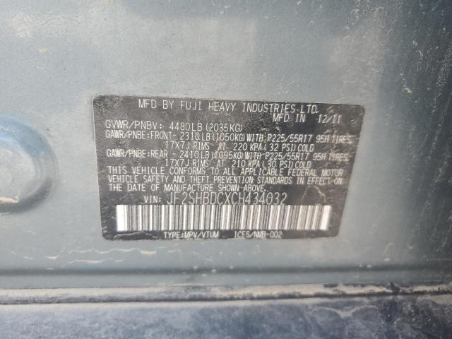 Photo 12 VIN: JF2SHBDCXCH434032 - SUBARU FORESTER 2 