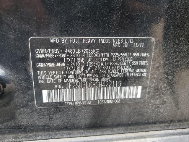 Photo 12 VIN: JF2SHBEC8CH422119 - SUBARU FORESTER L 