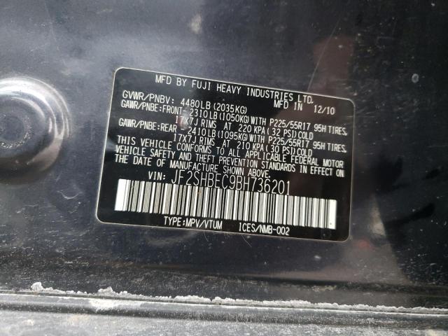 Photo 12 VIN: JF2SHBEC9BH736201 - SUBARU FORESTER L 