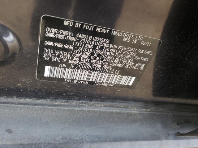 Photo 9 VIN: JF2SHBGC1BH751434 - SUBARU FORESTER T 