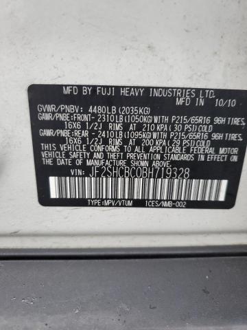 Photo 12 VIN: JF2SHCBC0BH719328 - SUBARU FORESTER 2 