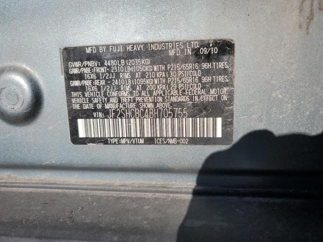 Photo 11 VIN: JF2SHCBC4BH705755 - SUBARU FORESTER 2 