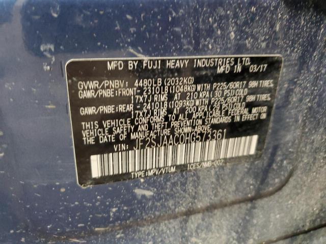 Photo 12 VIN: JF2SJAAC0HG573361 - SUBARU FORESTER 