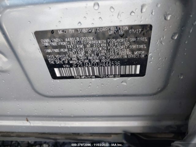 Photo 8 VIN: JF2SJAAC0JH444536 - SUBARU FORESTER 