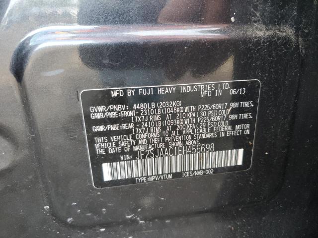 Photo 12 VIN: JF2SJAAC1EH456698 - SUBARU FORESTER 2 