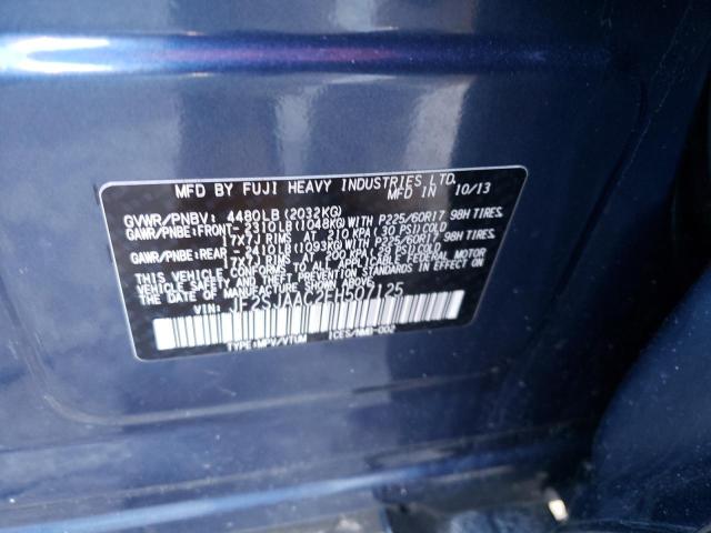 Photo 13 VIN: JF2SJAAC2EH507125 - SUBARU FORESTER 2 