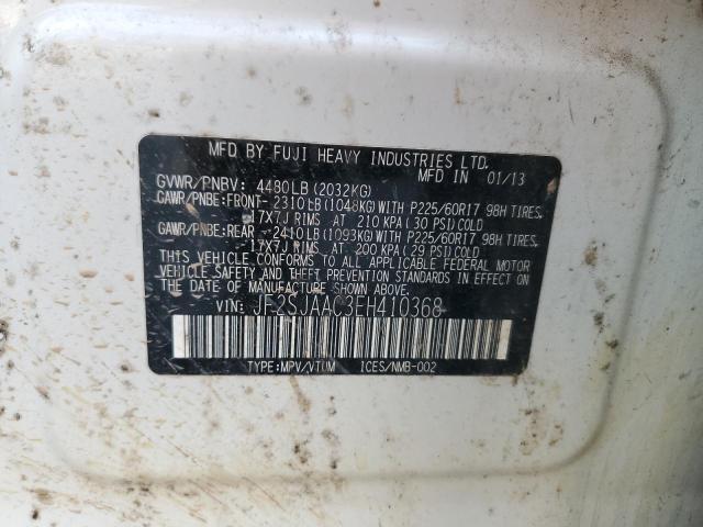 Photo 9 VIN: JF2SJAAC3EH410368 - SUBARU FORESTER 2 