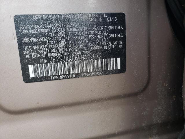 Photo 13 VIN: JF2SJAAC6EH422532 - SUBARU FORESTER 