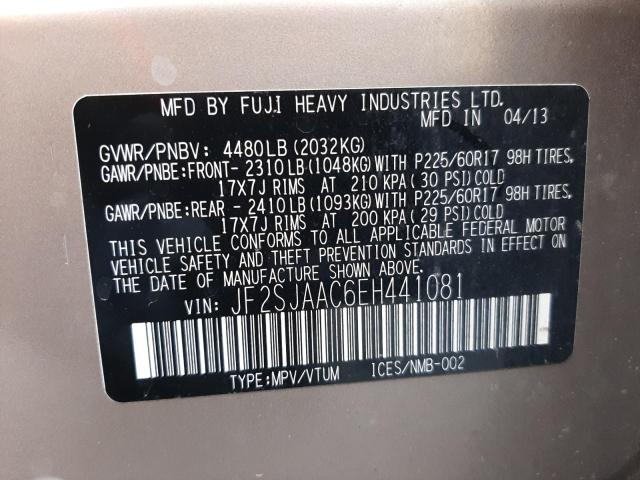 Photo 13 VIN: JF2SJAAC6EH441081 - SUBARU FORESTER 2 