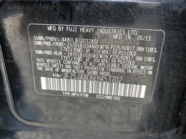 Photo 11 VIN: JF2SJAAC6EH453702 - SUBARU FORESTER 2 