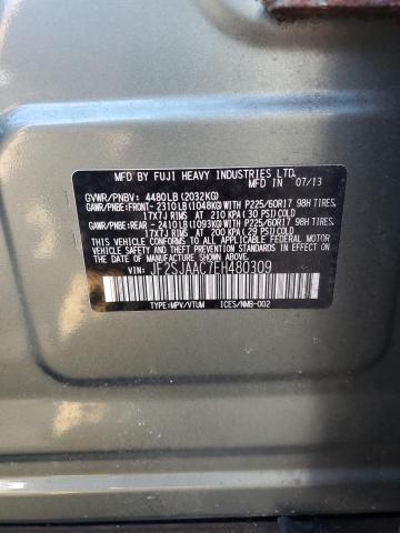 Photo 12 VIN: JF2SJAAC7EH480309 - SUBARU FORESTER 