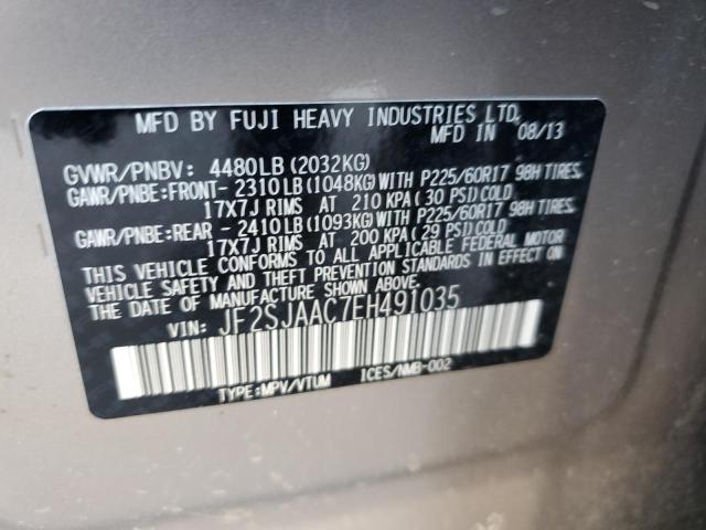 Photo 12 VIN: JF2SJAAC7EH491035 - SUBARU FORESTER 2 