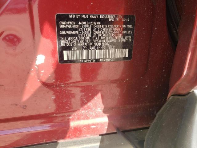 Photo 9 VIN: JF2SJAAC7FH817806 - SUBARU FORESTER 2 